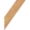 Ekena Millwork 3 1/2"W x 10"D x 14"H Traditional Smooth Knee Brace, Western Red Cedar BRC04X10X14TRA00SWR - alternate 3